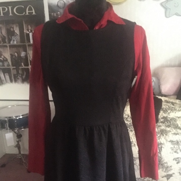 At Last Tops - 5/$20 At Last Crimson Snap-Button-Down Shirt